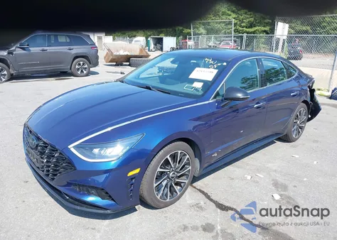 2020 Hyundai Sonata Sel Plus z USA, uszkodzony, nr VIN 5NPEJ4J26LH011666